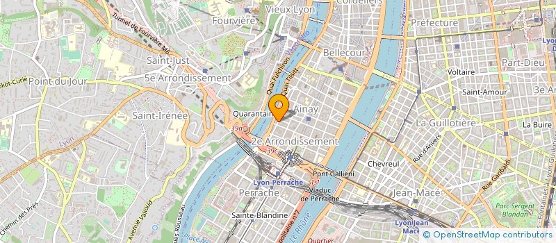 localisation de l'entreprise CLEOS à LYON
