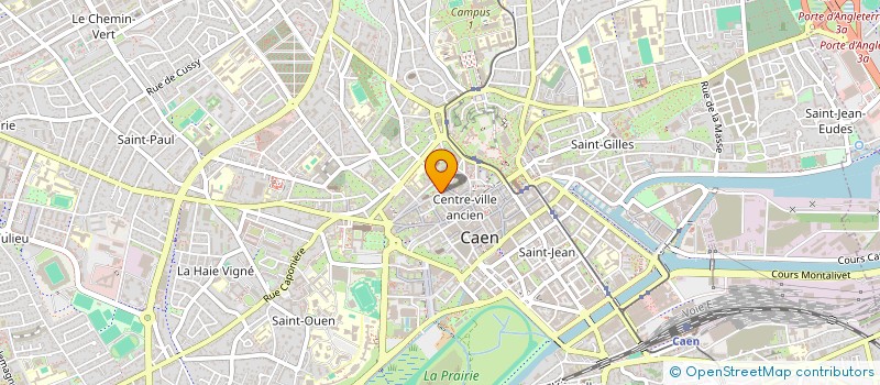 localisation de l'entreprise CLEOS à CAEN