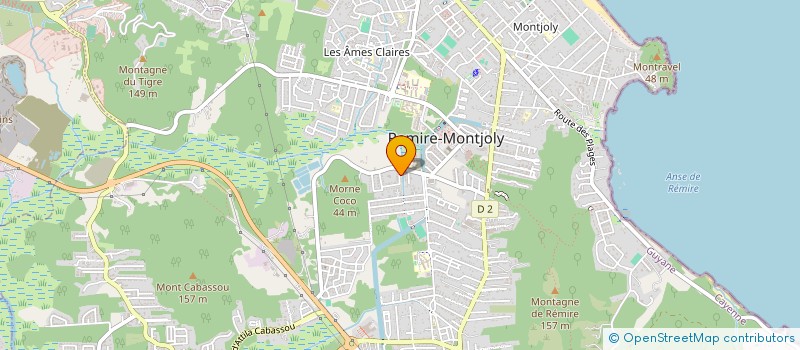 localisation de l'entreprise CLEOSPHERE  REMIRE-MONTJOLY