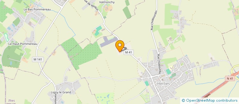 localisation de l'entreprise CLEOTTE  HERLIES