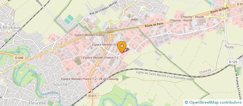 localisation de l'entreprise CLEOUEST PROMOTION à NIORT