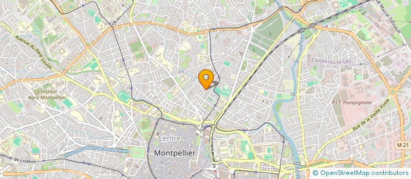 localisation de l'entreprise CLEPAG à MONTPELLIER