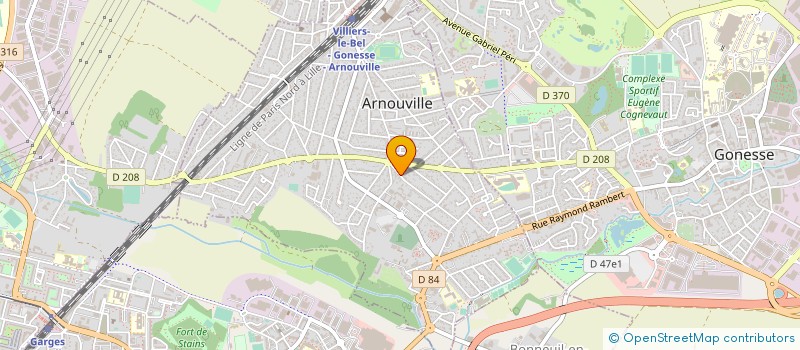 localisation de l'entreprise CLEPLIP à ARNOUVILLE