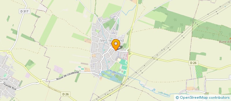 localisation de l'entreprise CLEPSYDRE  VERT-LE-GRAND