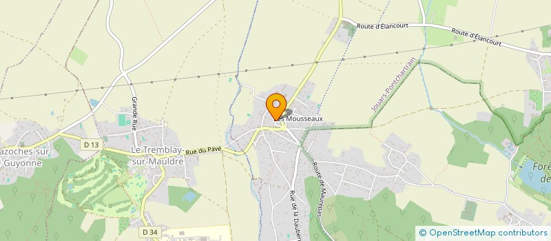 localisation de l'entreprise CLER  JOUARS-PONTCHARTRAIN