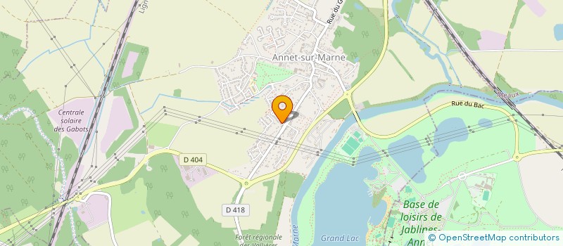 localisation de l'entreprise CLER IMMO  ANNET-SUR-MARNE