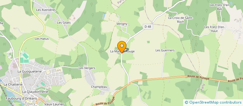 localisation de l'entreprise CLERA  TOUCY