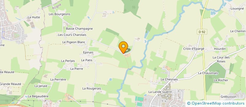 localisation de l'entreprise CLERAY  ACIGNE