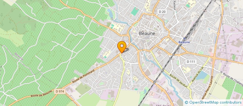 localisation de l'entreprise CLERC CONSULTING - FORMATION à BEAUNE