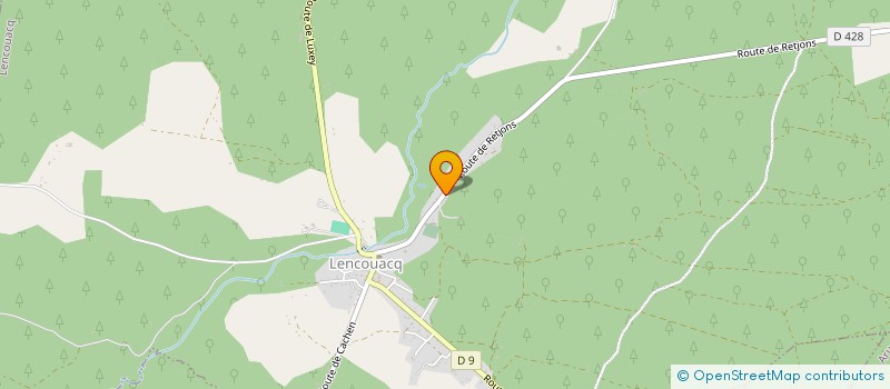 localisation de l'entreprise CLERC LARTIGUE  SAINT-GOR