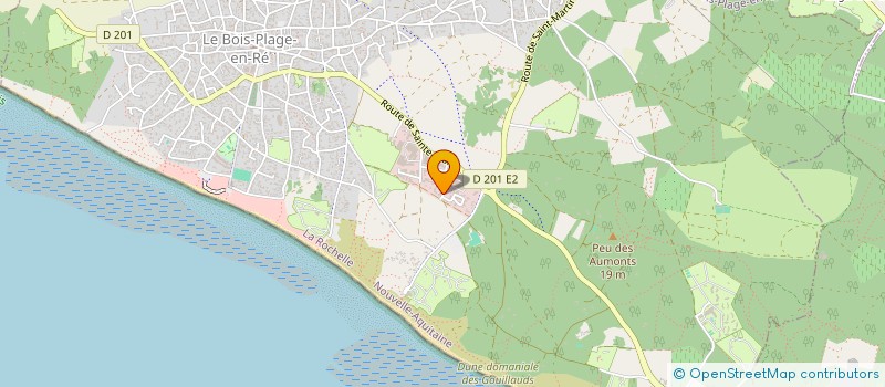 localisation de l'entreprise CLERC PERE ET FILS SARL à LE BOIS-PLAGE-EN-RE