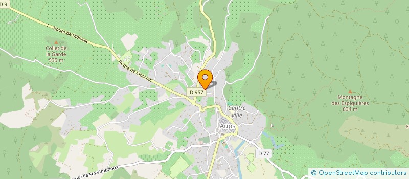 localisation de l'entreprise CLERC POUGET à REGUSSE