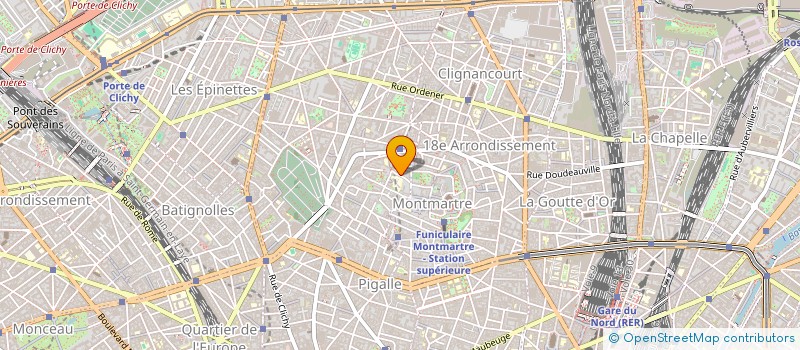 localisation de l'entreprise CLERC SAS  PARIS