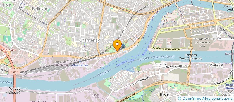 localisation de l'entreprise CLERCAVI à NANTES