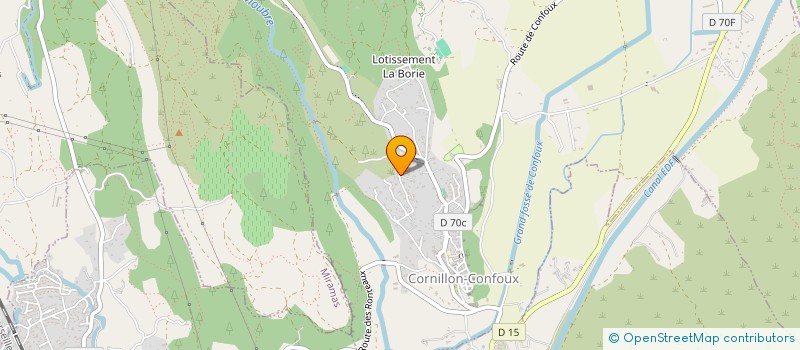 localisation de l'entreprise CLERELLO à CORNILLON-CONFOUX