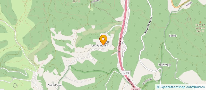 localisation de l'entreprise CLERELU  CAHORS