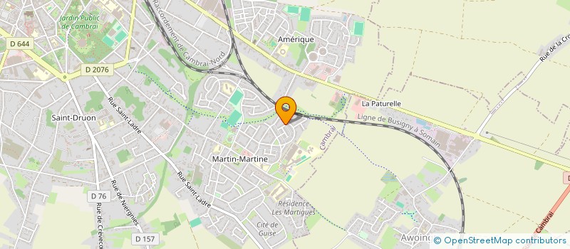 localisation de l'entreprise CLEREMA à CAMBRAI