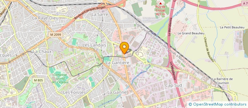 localisation de l'entreprise CLEREV à CLERMONT-FERRAND