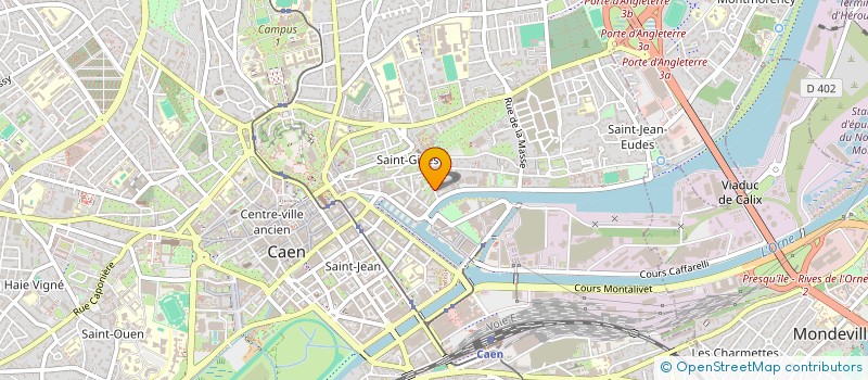 localisation de l'entreprise CLERFEU à CAEN