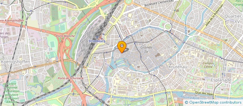 localisation de l'entreprise CLERFF FRAIKIN à STRASBOURG