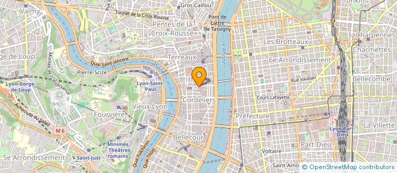 localisation de l'entreprise CLERGE  LYON