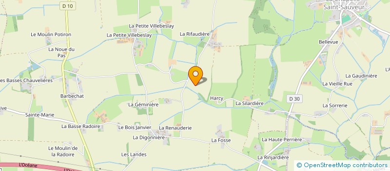 localisation de l'entreprise CLERGERIE à LOIREAUXENCE
