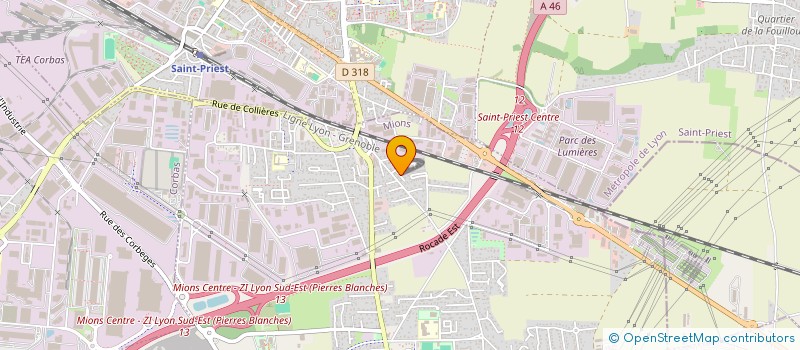 localisation de l'entreprise CLERGET & ASSOCIES  MIONS