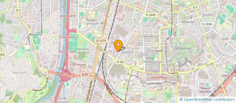 localisation de l'entreprise CLERIA à GRENOBLE