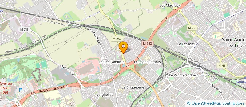 localisation de l'entreprise CLERINI à LAMBERSART