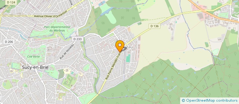 localisation de l'entreprise CLERJAUD ALAN  NOISEAU