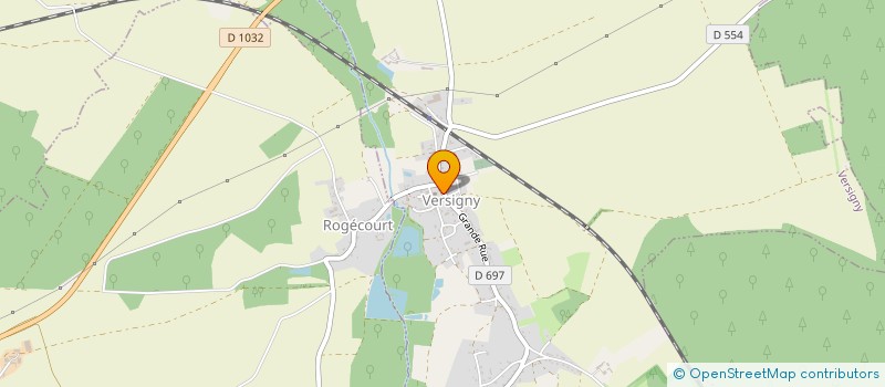 localisation de l'entreprise CLERMONT AGRI à ROGECOURT