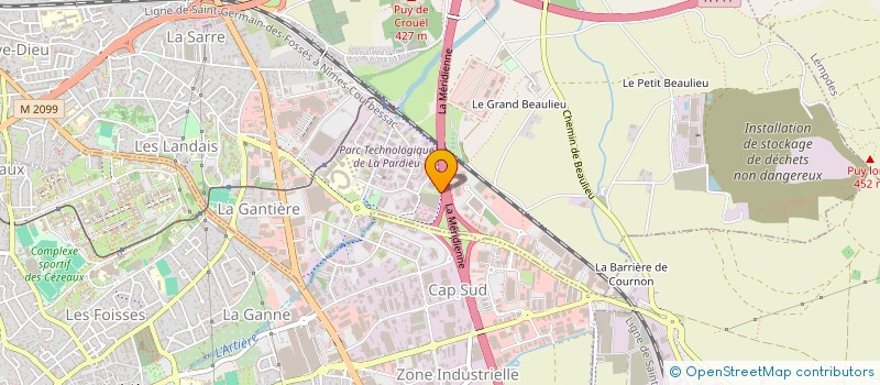 localisation de l'entreprise CLERMONT AVENIR ALTERNANCE  CLERMONT-FERRAND