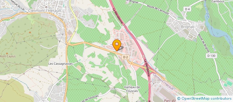 localisation de l'entreprise CLERMONT CONTROLE  CLERMONT-L'HERAULT