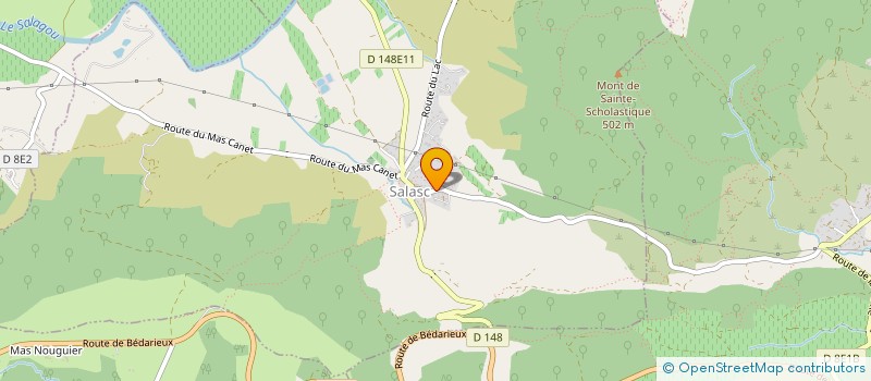 localisation de l'entreprise CLERMONT DISTRIBUTION ALIMENTATION à CLERMONT L HERAULT