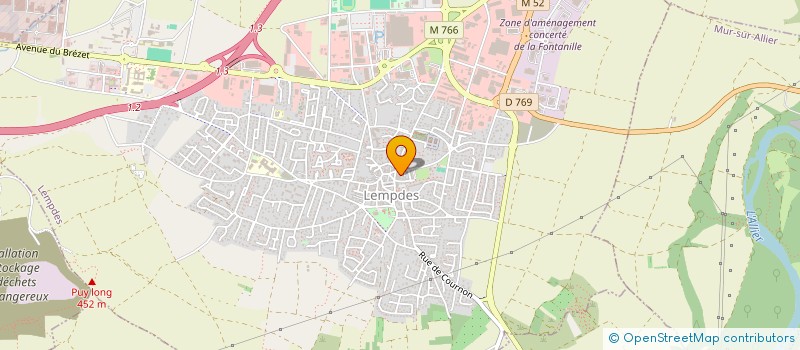 localisation de l'entreprise CLERMONT FERRAND COIFF à LEMPDES