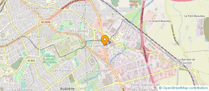 localisation de l'entreprise CLERMONT FERRAND DISTRIBUTION à CLERMONT-FERRAND