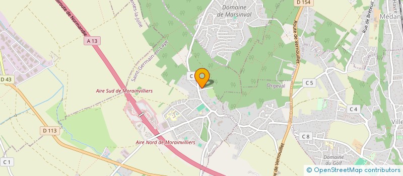 localisation de l'entreprise CLERMONT-GNAMIEN  MORAINVILLIERS