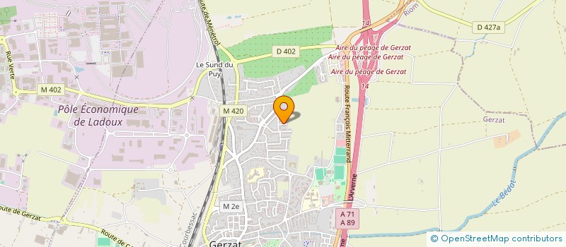 localisation de l'entreprise CLERMONT IMMO PRO  GERZAT