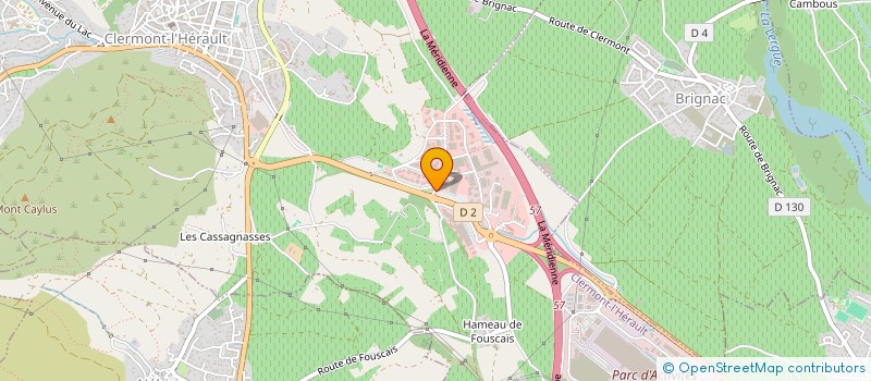 localisation de l'entreprise CLERMONT TANES BASSES  CLERMONT-L'HERAULT