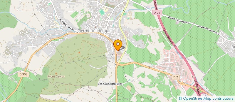 localisation de l'entreprise CLERMONT TELECOM à CLERMONT-L'HERAULT