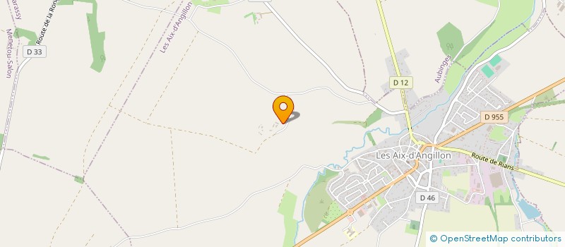 localisation de l'entreprise CLERNOULT  LES AIX-D'ANGILLON