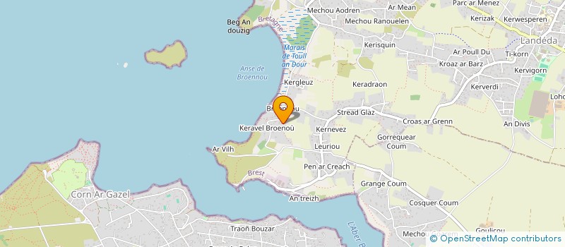 localisation de l'entreprise CLERO-GUILLEMENT  LANDEDA