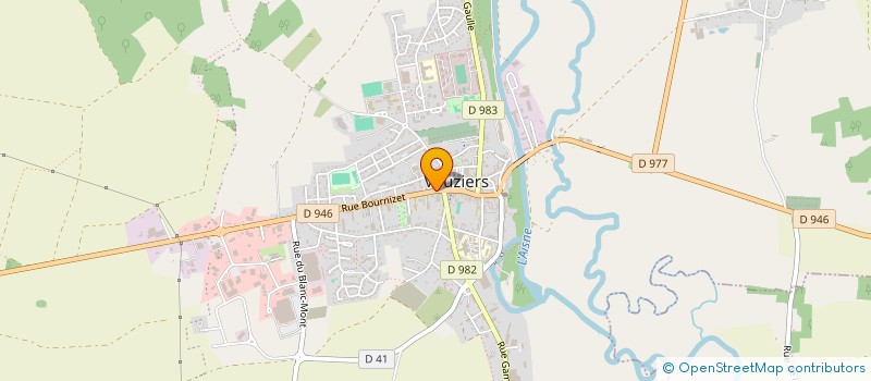 localisation de l'entreprise CLEROIL  VOUZIERS