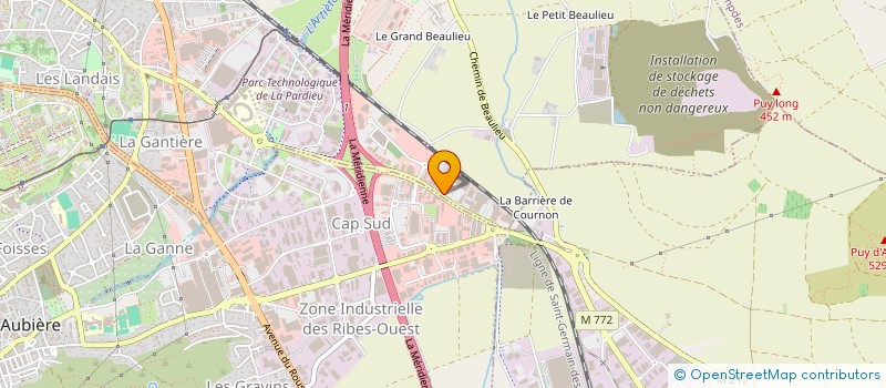 localisation de l'entreprise CLERSPORT  CLERMONT-FERRAND