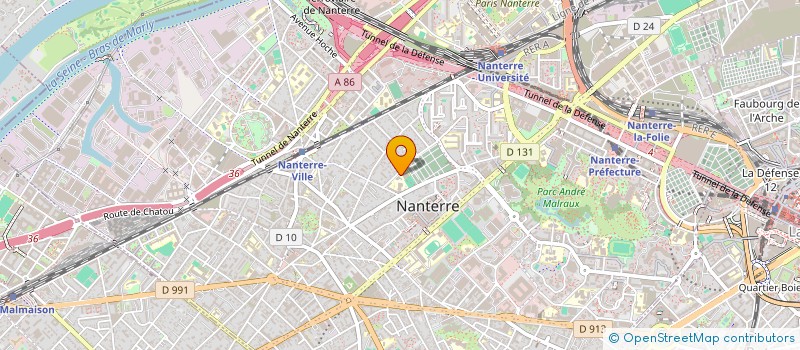 localisation de l'entreprise CLERWANO  NANTERRE