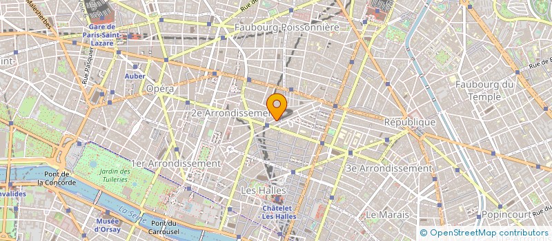 localisation de l'entreprise CLERY MOD à PARIS