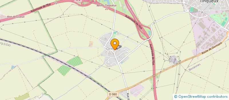 localisation de l'entreprise CLES à ORMES