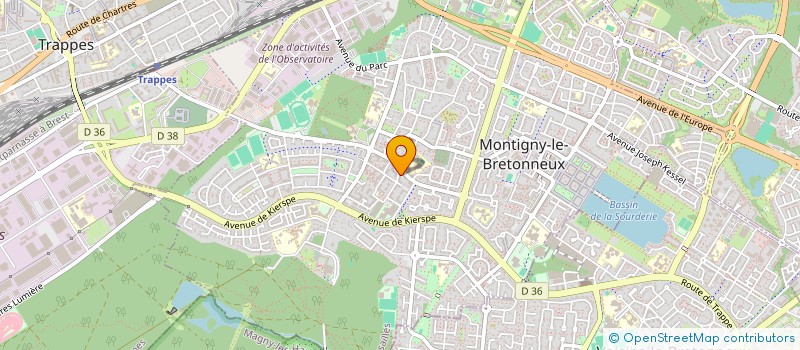 localisation de l'entreprise CLES AUDITION à MONTIGNY-LE-BRETONNEUX