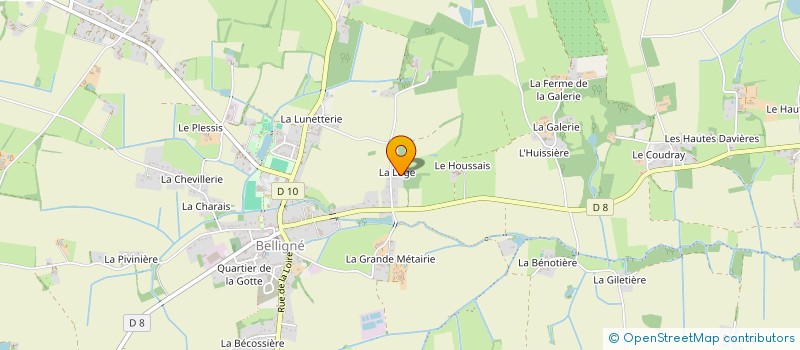 localisation de l'entreprise CLES CORDO MULTISERVICES  LOIREAUXENCE