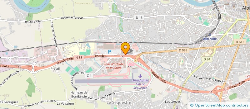 localisation de l'entreprise CLES CORDONNERIE DE FONLABOUR  ALBI